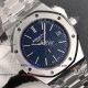 ZF Audemars Piguet Royal Oak 15202 blue stainless steel clone watches (4)_th.jpg